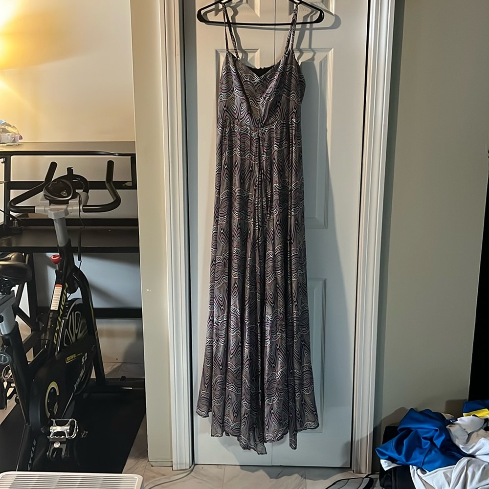 San souci flowy dress purple Small